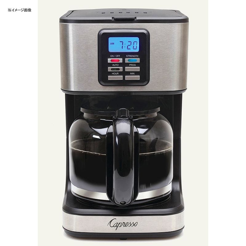 カプレッソ コーヒーメーカー ガラスカラフェ Capresso SG220 12-Cup Coffee Maker 427.05 家電