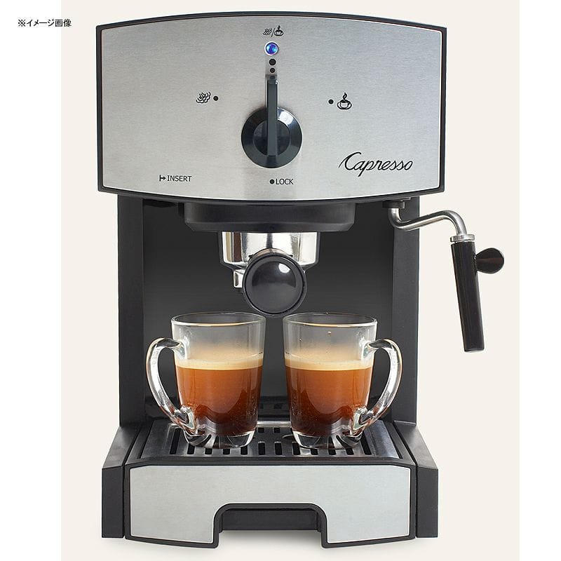 Jvb\ GXvb\Jv`[m}V X`[}[ Capresso EC50 Stainless Steel Pump Espresso and Cappuccino Machine 117.05 Ɠd