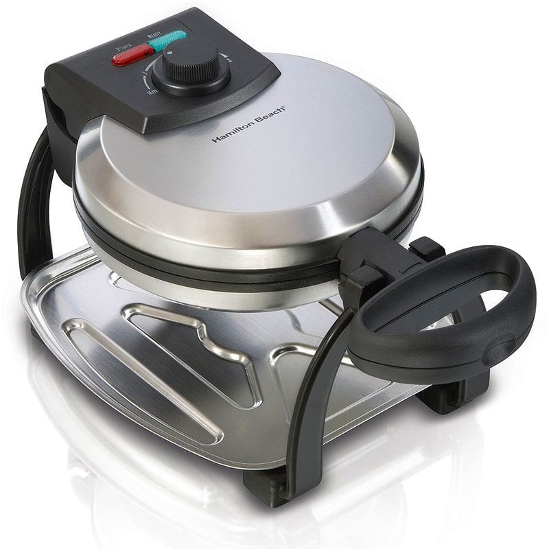  åե᡼ եå׼ ϥߥȥӡ Hamilton Beach Flip Belgian Waffle Maker 2...