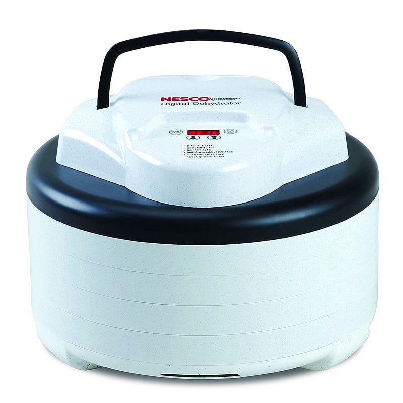 ネスコ ディハイドレーター 食品乾燥器 デジタル タイマー付 BPAフリー ドライフルーツ Nesco FD-77DT/FD79 Digital Food Dehydrator, White 家電