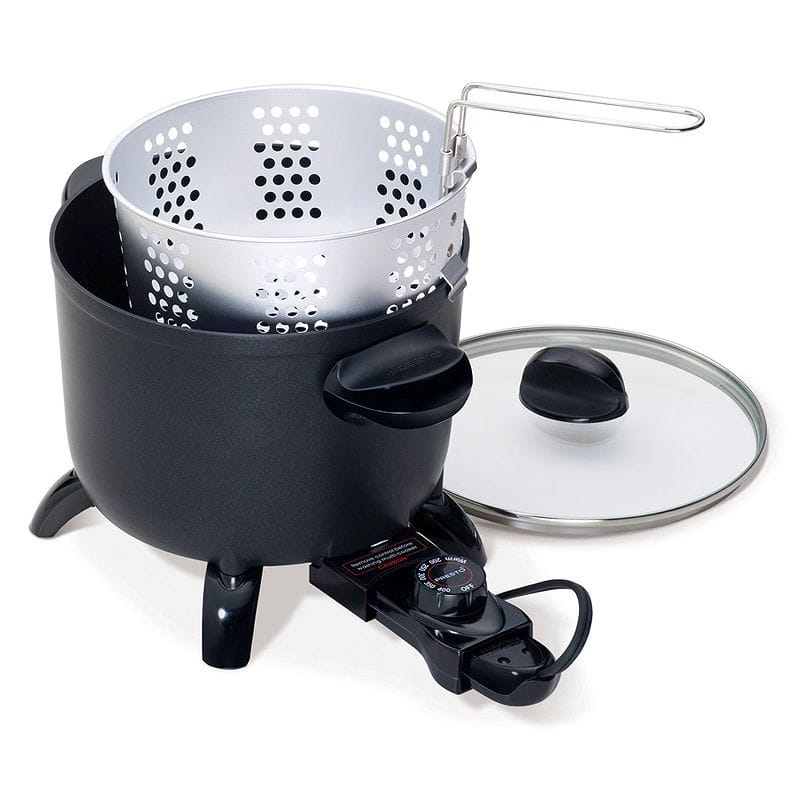 マルチクッカー スチーマー 蒸し器 ディープフライヤー Presto 06006 Kitchen Kettle Multi-Cooker/Steamer 家電