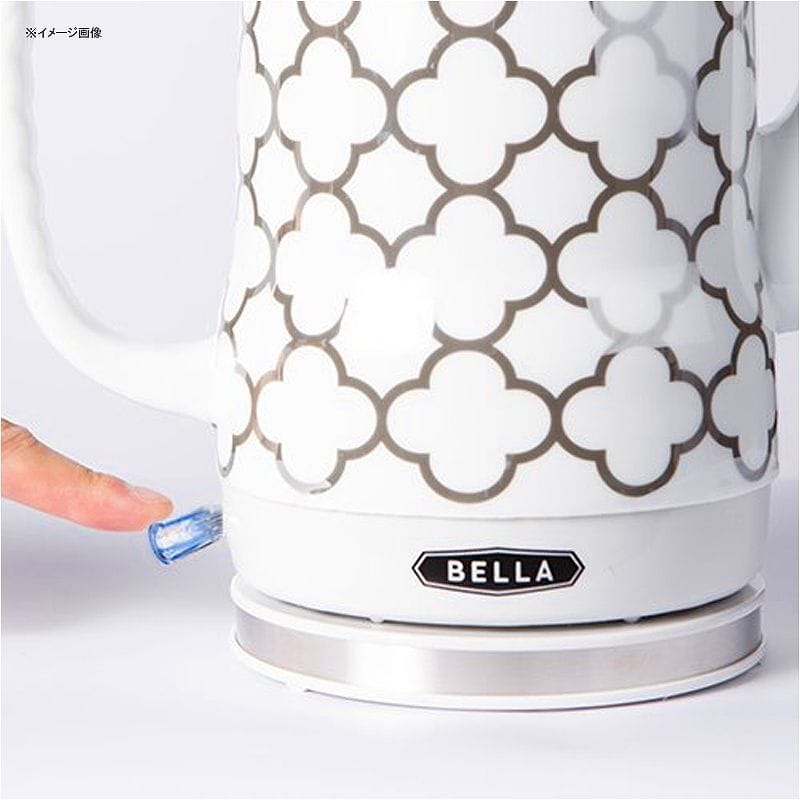 ベラ 電気ケトル セラミック 1.2L BELLA 1.2L Electric Ceramic Tea Kettle with detachable base and boil dry protection 家電 3