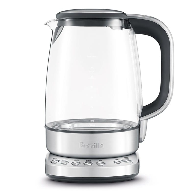 ֥ӥ 饹ŵȥ 굡ǽ 1.7L Breville BKE830XL The IQ Kettle Pure, Silver 