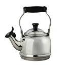 ル クルーゼ 笛吹きケトル デミ ステンレス 1.1L IH対応 ルクルーゼ やかん Le Creuset Demi Whistling Kettle Stainless Steel SS9401