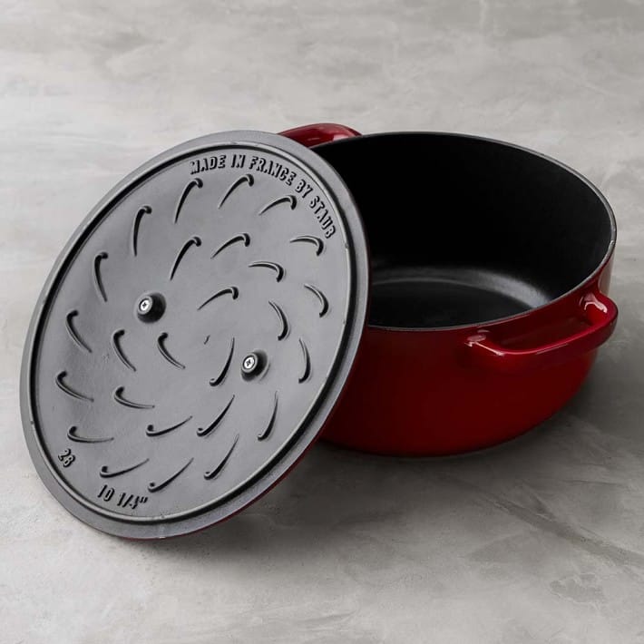 ラウンドオーブン 両手鍋 エナメル ストウブ ウイリアムズ・ソノマ限定 Williams Sonoma Cast-Iron by Staub Round Oven