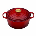 ルクルーゼ シグニチャー ダッチオーブン ココット Le Creuset LS2501 Enameled Cast Iron Signature Round D...