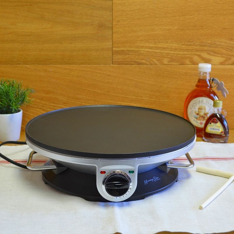 クレープメーカー 直径33cm Morning Star Crepe Maker Pro 13 Inch Crepe Maker & Electric Griddle 家電