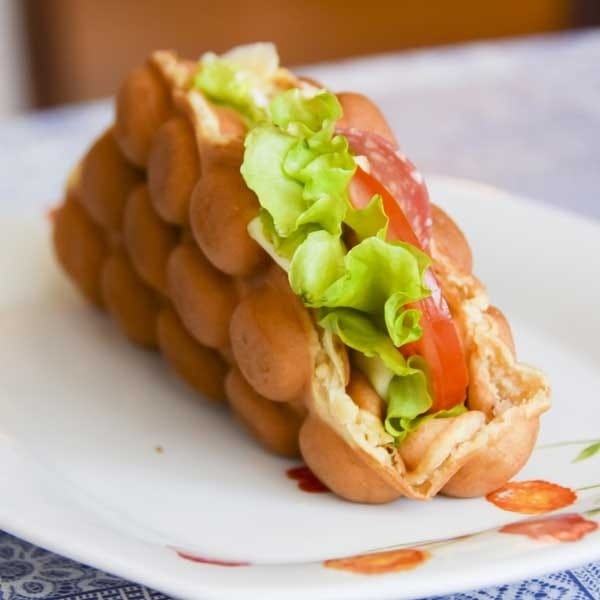 �٥ӡ������ƥ� ��̳�ʼ� ���ե� ���å���åե�᡼���� �ե�å׼� �ѥåե� �Х֥��åե� ������ �ե��Ǽ��� SEPHRA Commercial Bubble Waffle Maker ����