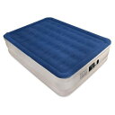 クイーンサイズ エアマットレス 電動エアポンプ付 SoundAsleep Dream Series Air Mattress 家電(3)