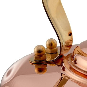 銅製ケトル やかん シンプレックス バッキンガム No.1 ハンドメイド イギリス製 Newey & Bloomer Simplex Buckingham No.1 Copper Finish 1.9 Quart Teakettle