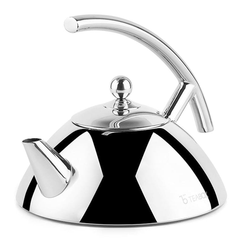 ステンレス ティーポット 1.0L 直火可 やかん ケトル 紅茶 Teabox Bevel Stainless Steel Tea Kettle with Infuser 34 floz