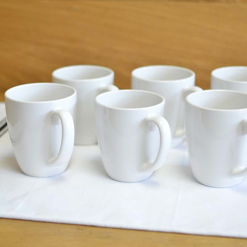 コレール マグカップ ホワイト 白 6点セット 325ml Corelle Coffee Mug Winter Frost White Set Of 6