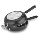 フライパン 25cm 2個セット クイジナート Cuisinart Frittata 10-Inch Nonstick Pan Set