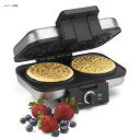 クイジナート ピゼルメーカー プレス Cuisinart WM-PZ10 Pizzelle Press, Silver 家電