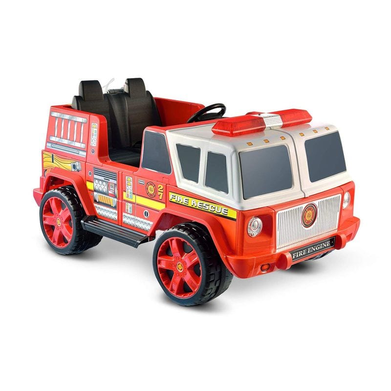 最新品超格安価格 電気自動車3才 電動カー消防車12vバッテリー付kid Engine 12vバッテリー付2 Seater 乗用玩具 三輪車電動カーmotorz 代引不可 組立要 子供用電動自動車ホースが使える