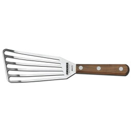 フライ返し ターナー アメリカ製 フィッシュターナー 木製ハンドル ビクトリノックス Victorinox 3-Inch by 6-Inch Chef's Slotted Fish Turner, Walnut Handle 40415 キッチンツール