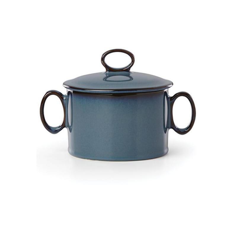 _XN  X[ LZ[ 470ml t^t mfBbNu[ DANSK Generations II Nordic Blue Small Casserole with Lid by Dansk