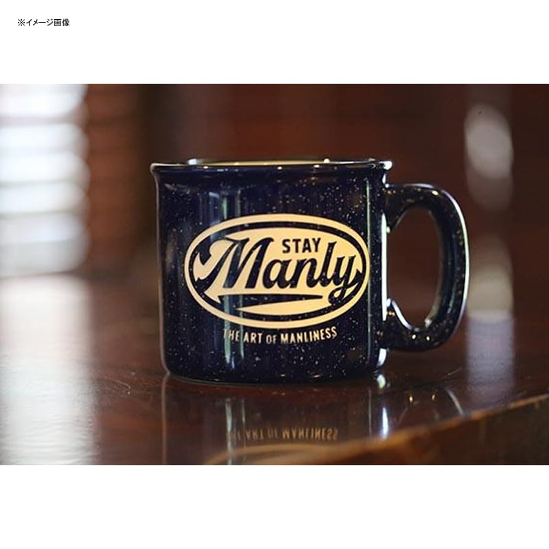 Z~bN }OJbv 440ml re[W Manliness Stay Manly Mug 15 oz. Etched Mug