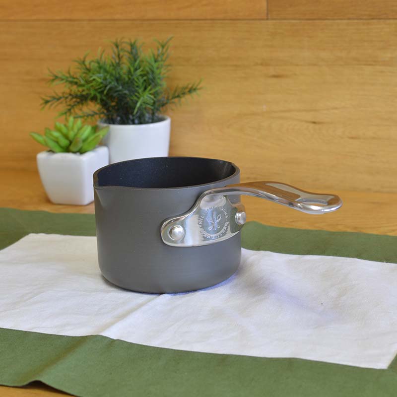 バターウォーマー 片手鍋 ウイリアムズ・ソノマ 直径10cm Williams Sonoma Open Kitchen Hard-Anodized Butter Warmer