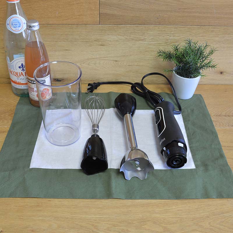 ブラウン マルチクイック ハンドブレンダー Braun MQ505 Multiquick Hand Blender,...