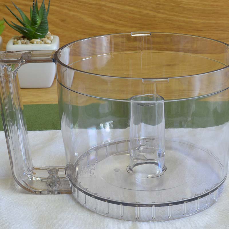 クイジナート ミニフードプロセッサー用 ワークボウル クリアハンドル パーツ 部品 Cuisinart Work Bowl for Mini-Prep Plus DLC-2AWB-1