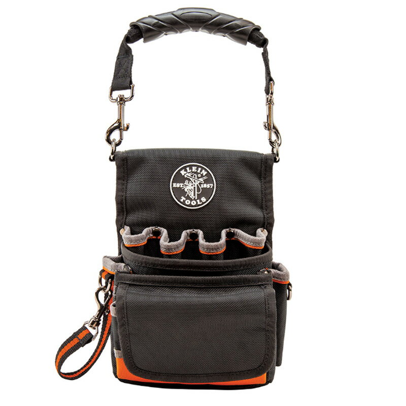 工具バッグ ポーチ クラインツール 9ポケット ストラップ付 ツールバッグ アメリカ製 Kleintools Tradesman Pro Tool Pouch, 9-Pocket 5242