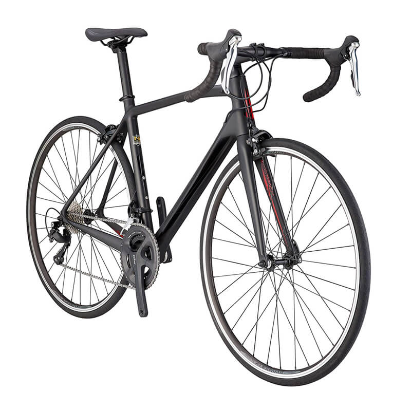 ロードバイク シュウィン カーボンフレーム Shimano シマノ 105 Schwinn Fastback Carbon 700C Performance Road Bike, 51cm/Medium Frame, Matte Black