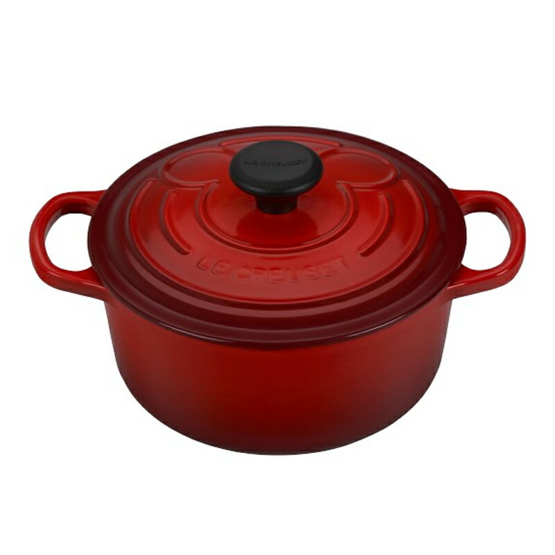 ル・クルーゼ ディズニー ミッキー 両手鍋 ラウンドオーブン ルクルゼ ウイリアムズ・ソノマ Williams-Sonoma Le Creuset Disney Mickey Mouse? Cast-Iron Round Oven, 2-Quart