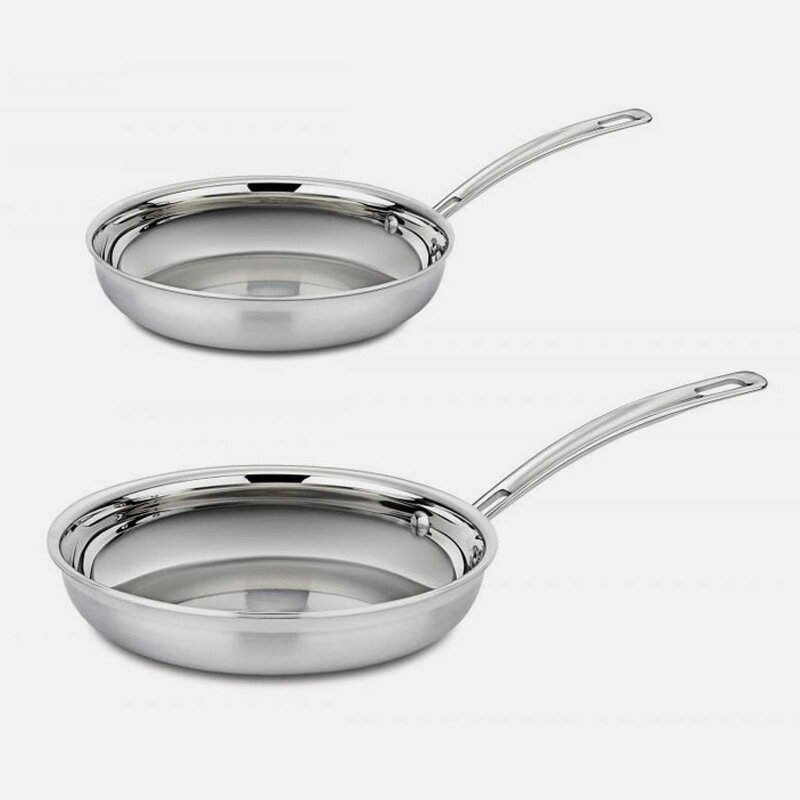 tCpZbg 25cm 30cm XeX A~RA 3w NCWi[g Cuisinart MCP22-1012PKN Multi TriPly Skillet Set, 2-Pack