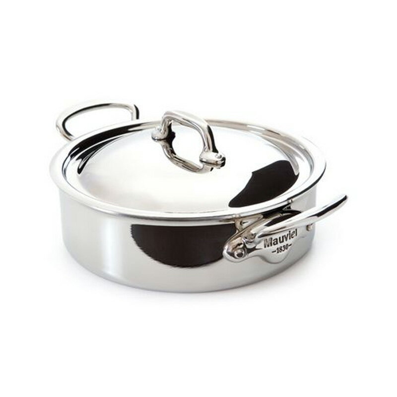 BG[ [r h  t^t 24cm 3.1L XeX 5w IHΉ rG rG BG tX Mauviel 523025 M'cook Rondeau (with stainless steel lid)