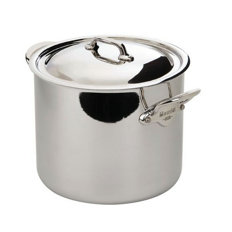 BG[ [r XgbN|bg  t^t 24cm 9.4L XeX 5w IHΉ rG rG BG tX Mauviel 523225 M'cook ferretic ss Stockpot (with stainless steel lid)