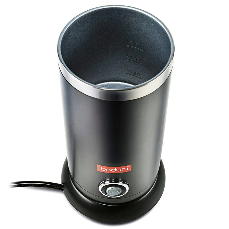 電動 ミルク泡だて器 最大300ml フローサー フォーマー ボダム ブラック カフェラ...