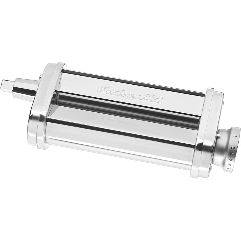 キッチンエイド スタンドミキサー用 パスタローラー アタッチメント パーツ 部品 KitchenAid KSMPSA Pasta Roller Attachment, Silver