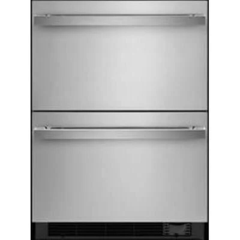 冷蔵庫 冷凍庫 ビルトイン アンダーカウンター 133L ステンレス 幅60cm 引き出し式 JennAir Noir JUCFP242HM 24 Inch Built-in Refrigerator/Freezer Drawers 家電