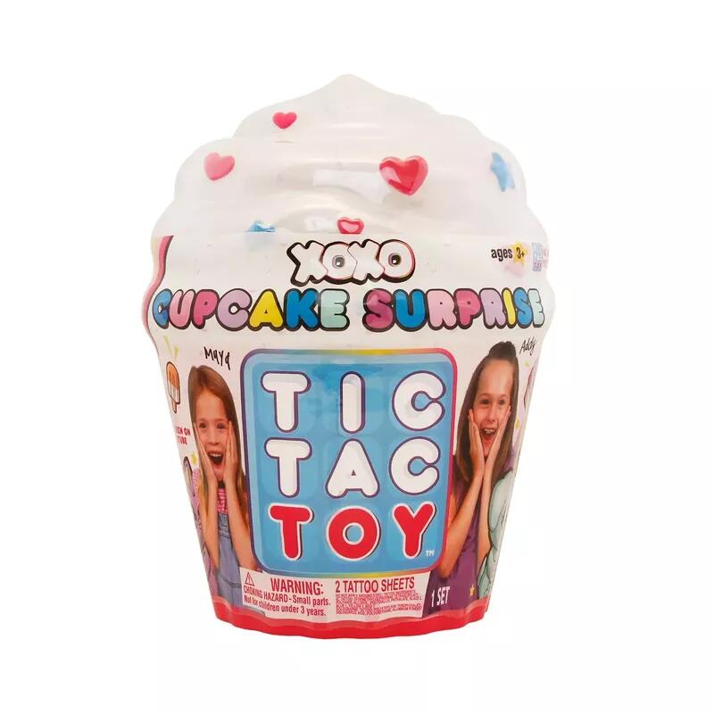 o邩͂̂ JbvP[LTvCY  Zbg l` ANZT[ Q[ Tic Tac Toy XOXO Cupcake Surprise