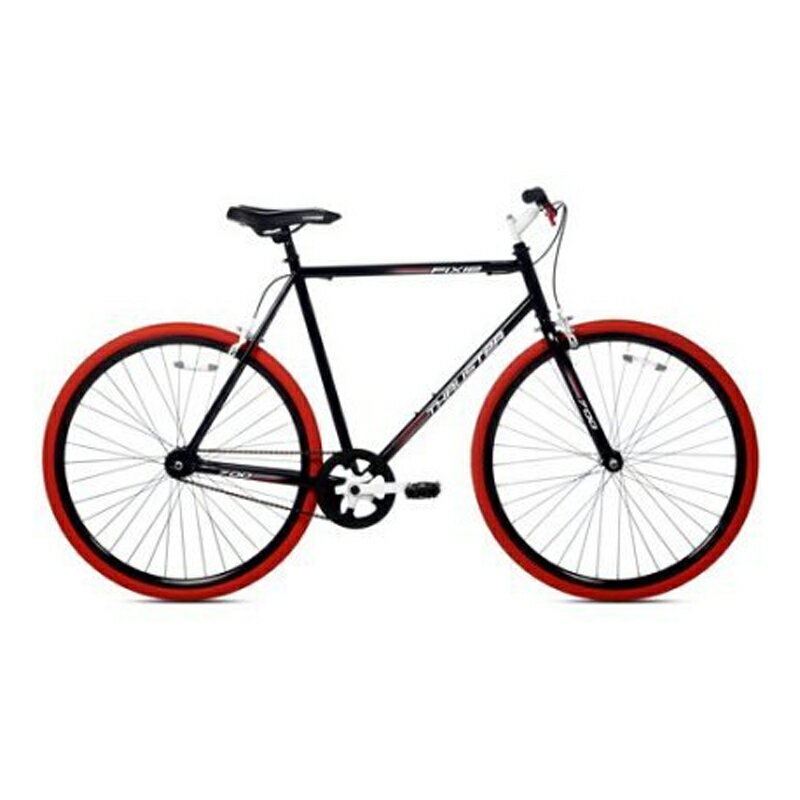 ԥȥХ ž  Kent Thruster 700C Men's Fixie Bike, Black/Red