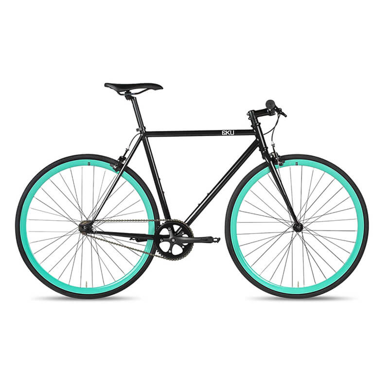 アルファエスパス米国楽天市場店のピストバイク 自転車 シングルスピード 6KU Fixed Gear Single Speed Urban Fixie Road Bike｜アングル2