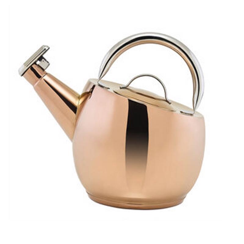 J Pg ₩ 2.6L XeX bL Rbp[ Jbp[ IHΉ I[h_b` OLD DUTCH DuraCopper Ganymeade Tea Kettle 2.75Qt / 2.6L #1876