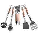 キッチンツール 5点セット 調理器具 銅 コッパー カッパー キッチンエイド Kitchenaid KT473MLCO 5-Piece Kitchen Tool Set, Copper