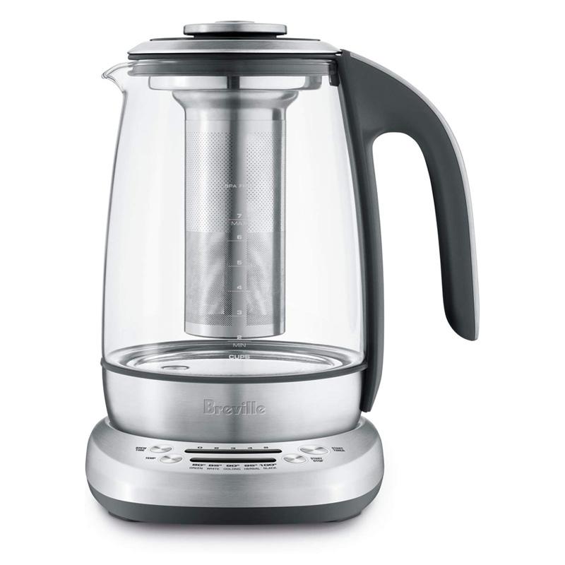 ƥ᡼ 1.7L 饹 ŵȥ Ĵǽ 㤳 30ʬݲ ƥ쥹 ե塼 ֥ӥ Breville BTM600 Smart Programmable Electric Tea Infuser 