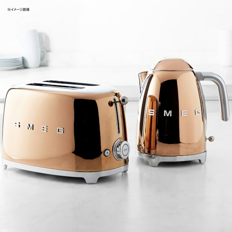 電気ケトル 1.6L スメッグ ウイリアムズ・ソノマ 銅 カッパー コッパー Smeg Basic Electric Kettle, Copper KLF03RGUS 家電 2