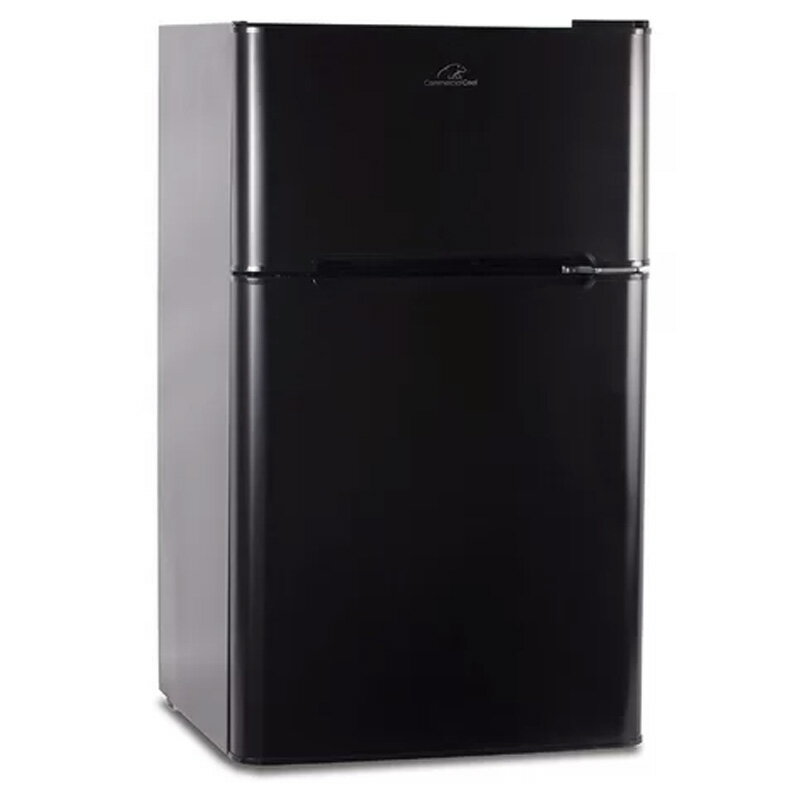 冷蔵庫 冷凍庫付 90L Commercial Cool Double Door 3.2 cu. ft. Compact Refrigerator with Freezer CCRD32B 家電