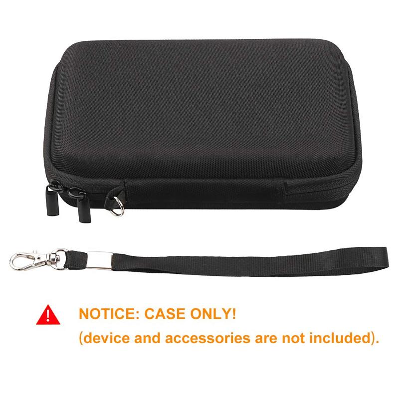 ラゲッジスケール ケース付 はかり 旅行 海外 スーツケース BOVKE Travel Case for Digital Hanging Luggage Scale - Includes Mesh Pocket for Accessories, Black