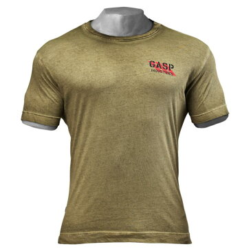 GASP Tシャツ オリーブ ジム トレーニング 筋トレ GASP Standard issue tee, Military olive