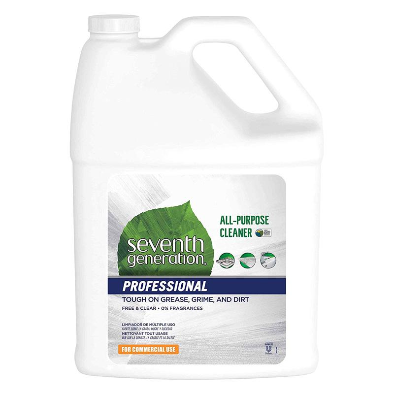 万能クリーナー フリー＆クリア 3.8L 2本セット 植物ベース セブンスジェネレーション Seventh Generation Professional All-Purpose Cleaner Refill Free & Clear Unscented 128 fl oz pack of 2
