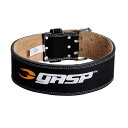 GASP ロゴ入り トレーニングベルト ブラック ジム 筋トレ GASP training belt, Black