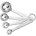 計量スプーン 4サイズセット ステンレス クイジナート Cuisinart CTG-00-SMP Stainless Steel Measuring Spoon...