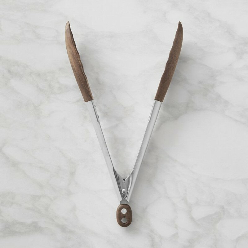 gO EH[ibg EHibg XeX nhbN ECAYE\m} Williams Sonoma Tongs, Walnut