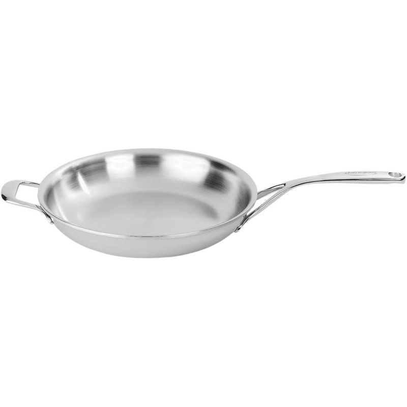 tCp a28cm nht 7w XeX fCG AgeBX vC xM[ DEMEYERE ATLANTIS PROLINE 11-INCH STAINLESS STEEL FRY PAN WITH HELPER HANDLE