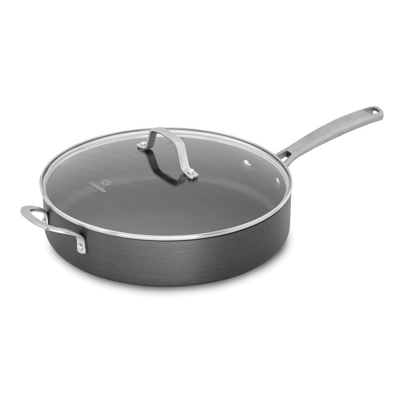 ソテーパン ハンドル フタ付 4.7L カルファロン クラシック PFOAフリー Calphalon Classic Nonstick 5-Qt. Saute Pan With Cover 2095271